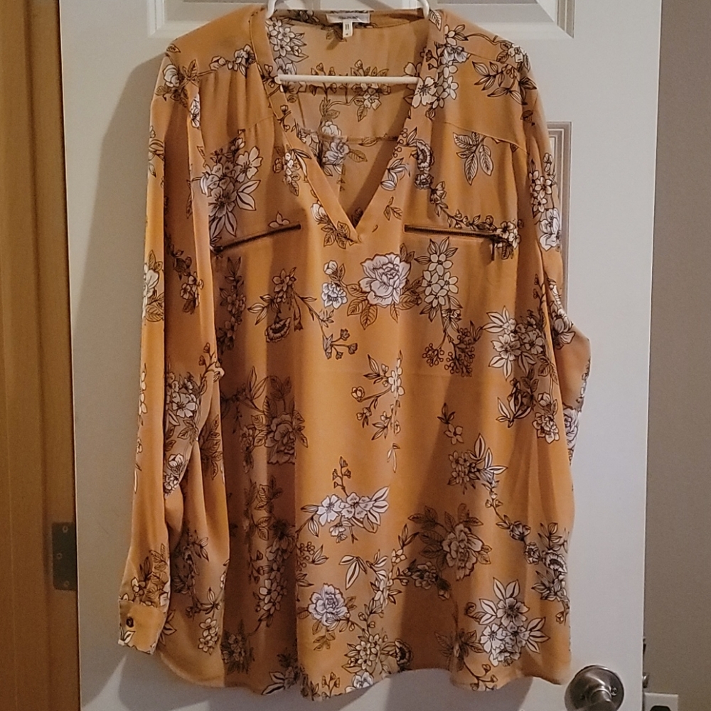 Golden Yellow Blouse